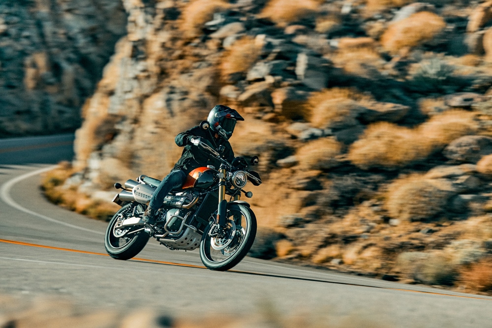 2024-triumph-scrambler-1200-xe-canyon-riding 2024 Triumph Scrambler 1200 XE canyon riding