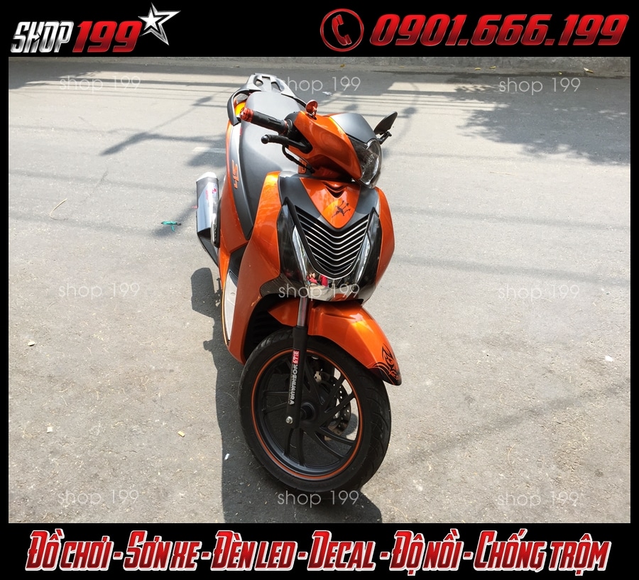 hinh-anh-dan-keo-xe-doi-mau-sh-gia-re-tai-hcm-2127-2 Honda SH màu cam phù hợp với người mệnh Hỏa