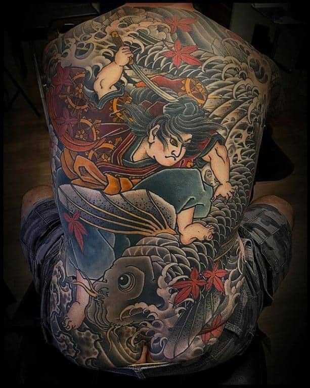 hinh-xam-full-lung-nhat-co-samurai Hình xăm nhật cổ ở lưng