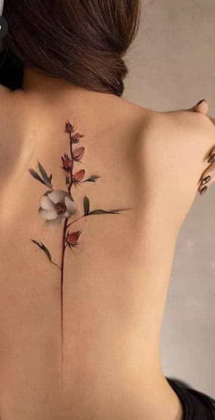 hinh-xam-lung-nu-dep hình xăm lưng mang vẻ đẹp huyền bí