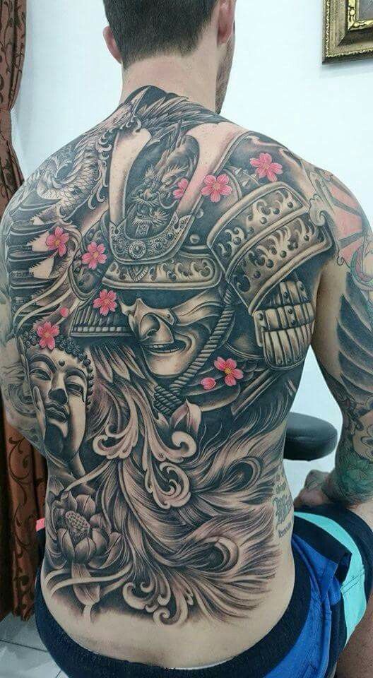 hinh-xam-nhat-co-full-lung-samurai hình xăm nhật cổ kín lưng 3