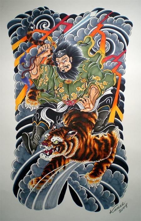 hinh-xam-nhat-co-kin-lung-6 hình xăm samurai nhật bản full lưng