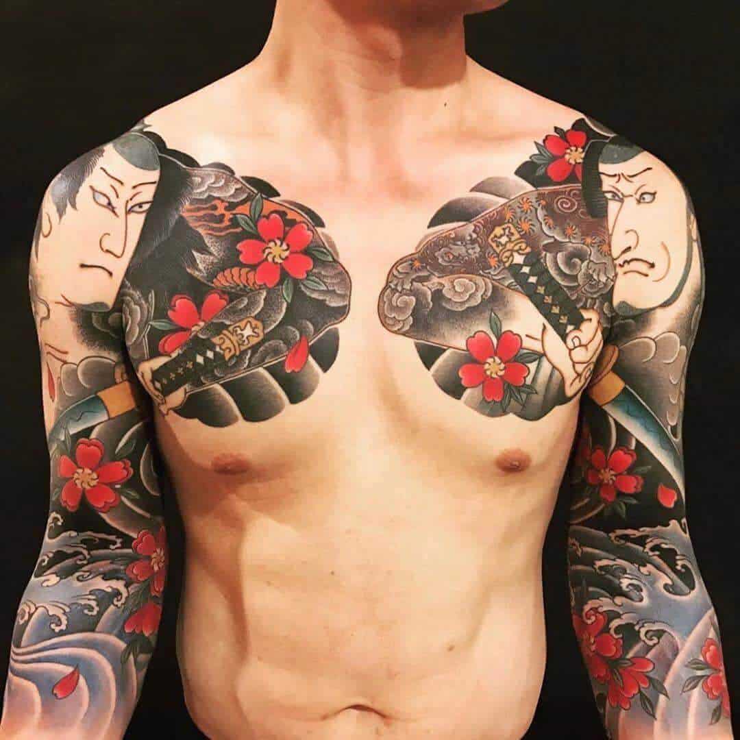 hinh-xam-nhat-co-yakuza Hình xăm nhật cổ Yakuza