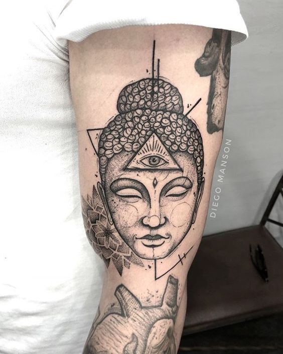 hinh-xam-phat-mang-y-nghia-cau-binh-an hình xăm Phật mang ý nghĩa cầu bình an
