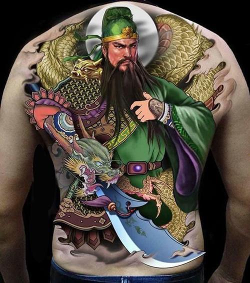 hinh-xam-quan-nhi-ca-1 Quan Công - dũng tướng nổi tiếng Trung Hoa