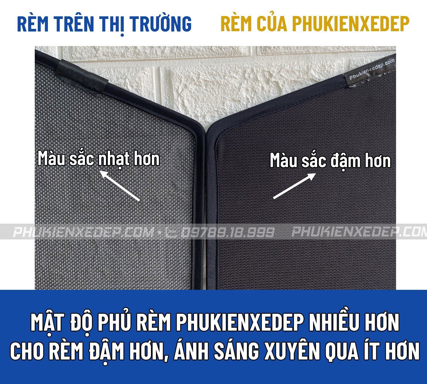 rem-che-nang-o-to-nam-cham-loai-1-co-khac-biet-gi-voi-rem-che-nang-o-to-loai-2 Hình ảnh phân biệt rèm che nắng ô tô nam châm loại 1 và loại 2