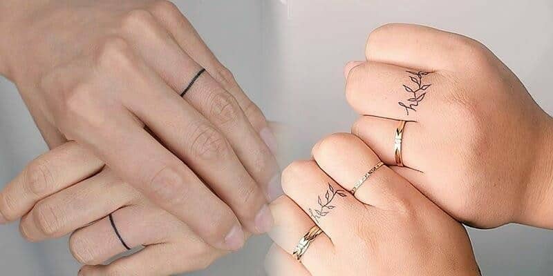 tatto5 Hình xăm mini cho nữ ở ngón tay