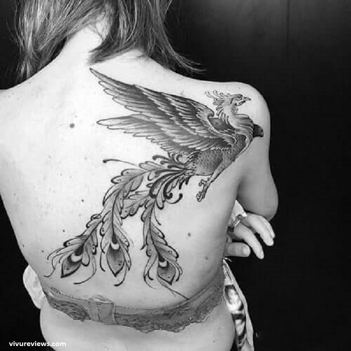 tattoo-designs-hinh-xam-phuong-hoang-den-trang-3-1 Hình xăm phượng hoàng đen trắng - mẫu 6