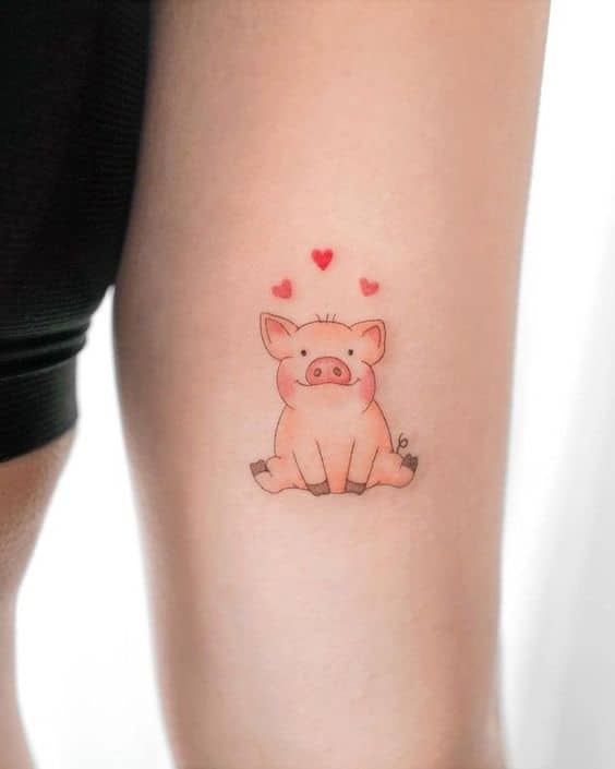 tattoo-mini-lon-con-dang-yeu-cho-tuoi-hoi tattoo mini lợn con đáng yêu cho tuổi hợi
