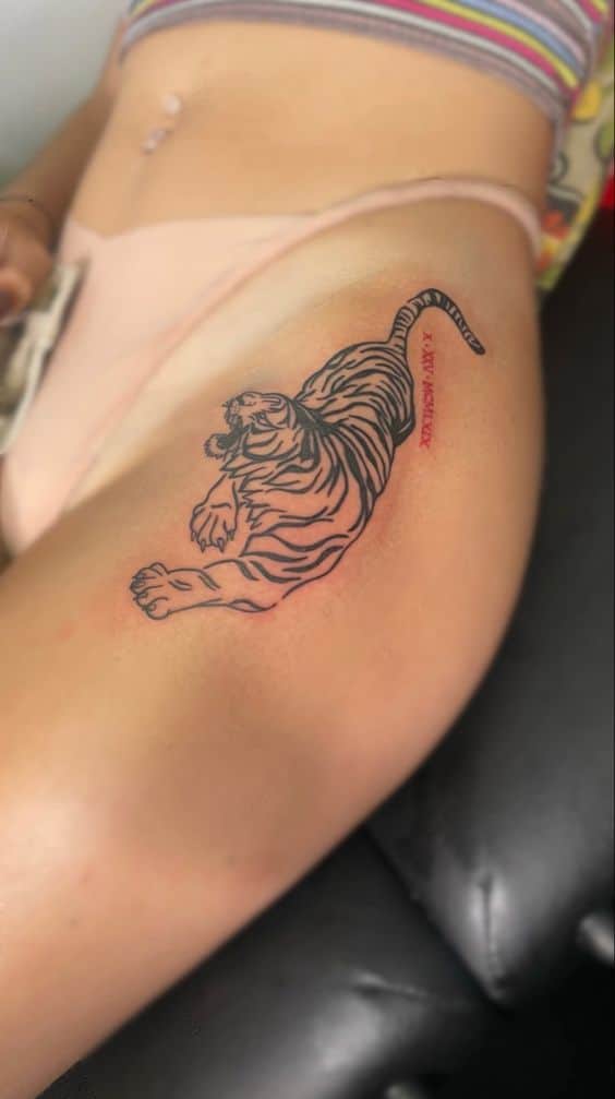 tattoo-mini-tuoi-dan-sieu-dang-yeu tattoo mini tuổi dần siêu đáng yêu