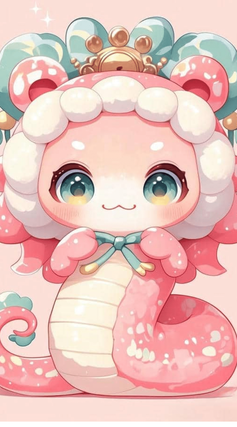 top-hinh-nen-con-ran-13 Rắn phiên bản chibi