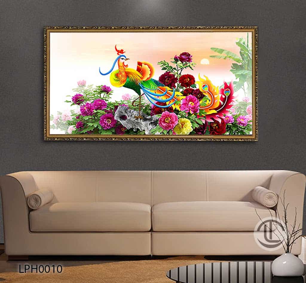 tranh-phuong-hoang-lph-10 tranh phượng hoàng