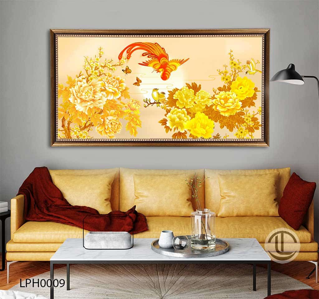 tranh-phuong-hoang-lph-9 tranh phượng hoàng