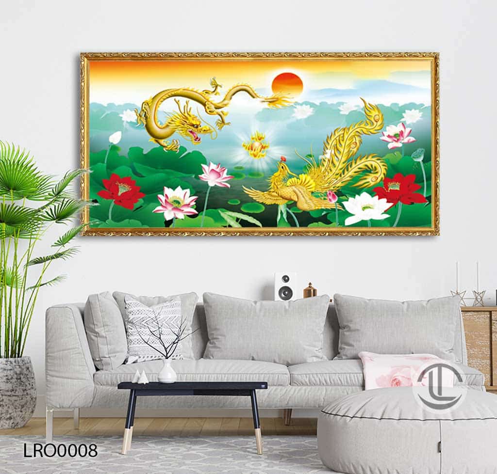 tranh-phuong-hoang-lro-8 tranh phượng hoàng
