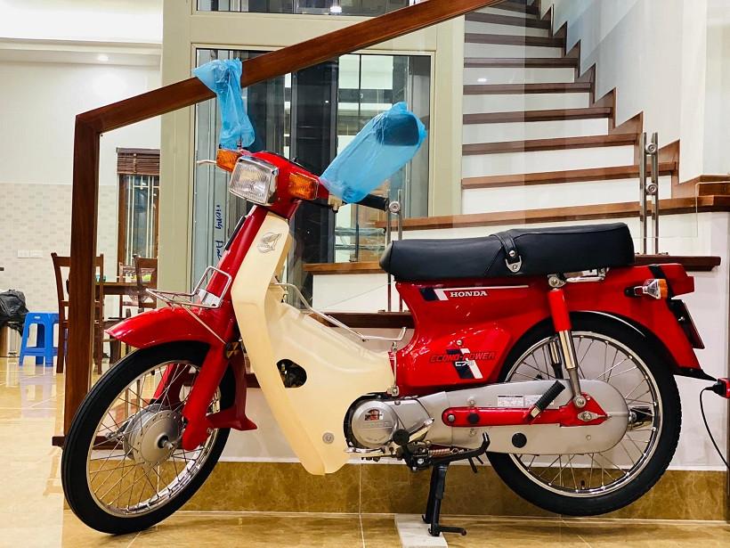 xe-dd-cu-1 Xe máy số Honda DD cũ đời 1998 vẫn có giá đắt đỏ 700 triệu đồng