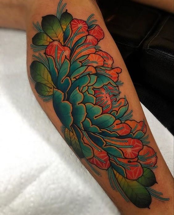 y-tuong-tattoo-mau-don-day-tao-bao ý tưởng tattoo mẫu đơn đầy táo bạo